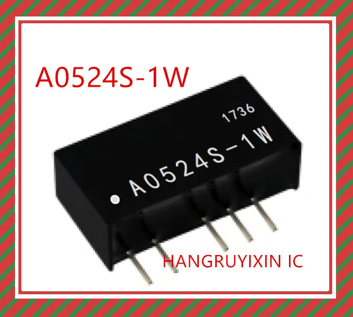 

IC NEW 5PCS A0524S-1W A0524S 1W SIP-5 IC