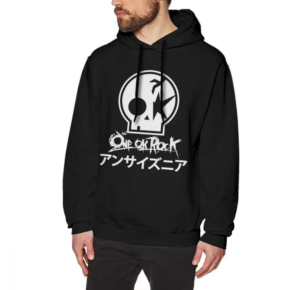 

One Ok Rock Hoodie ONE OK ROCK Hoodies Outdoor Long Length Pullover Hoodie Stylish XXX Cotton White Winter Men Hoodies