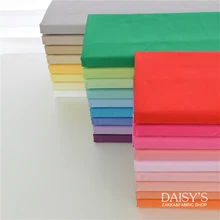 Free shipping 160cm x 50cm solid color fabric twill pure cotton cloth can make Bedding lining
