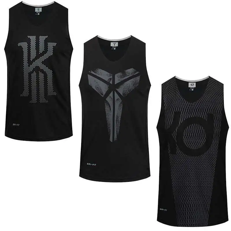 Men Basketball Football Soccer Jerseys Men's Quick Dry Exercise T-shirt GYM Fitness Tops Tank Workout Tee Sport Running Vest 116