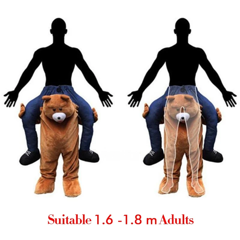 Novelty-Ride-on-Me-Mascot-Costumes-Carry-Back-Funny-Animal-Pants-Fancy-Dress-Up-Oktoberfest-Halloween