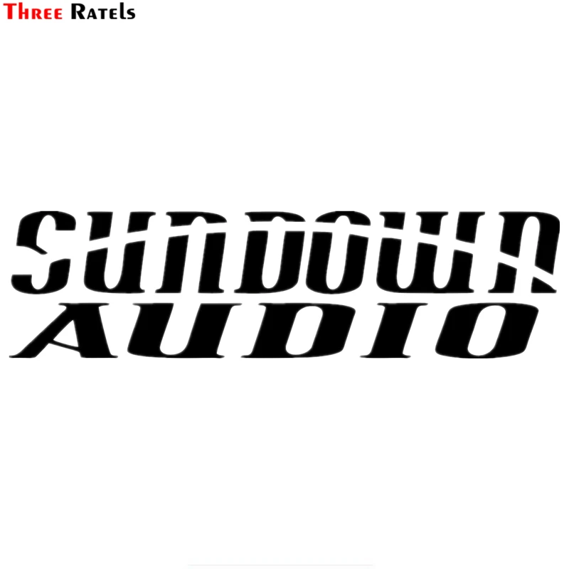 Three Ratels Tz 1369 10 37 3cm Sundown Audio Car Stickers Funny Sticker Auto Decals Car Stickers Aliexpress