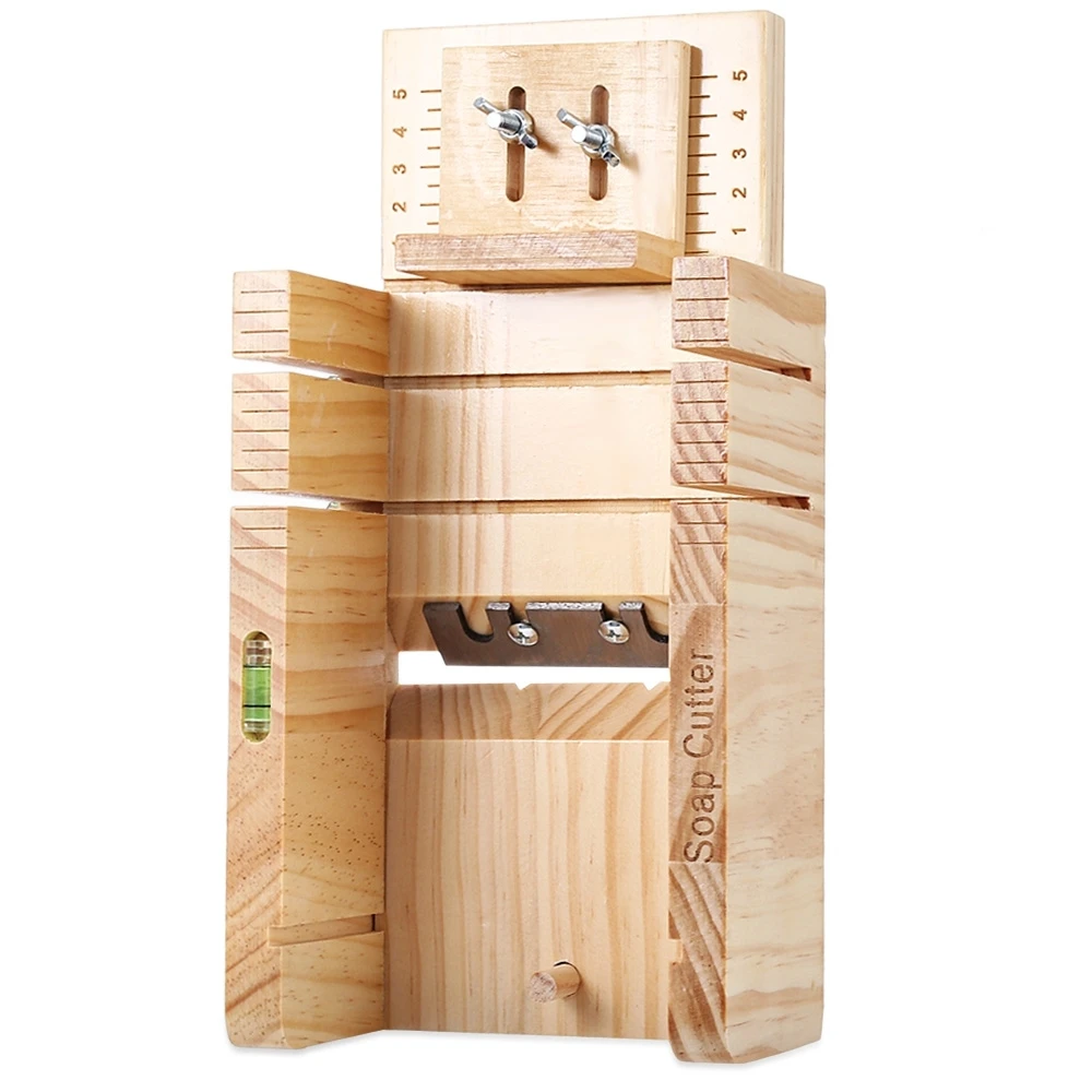 Wooden Soap Cutter Moulds Pine Material Resin Soap Mold Fondant Soap Making Supplies Wooden Soap Mold