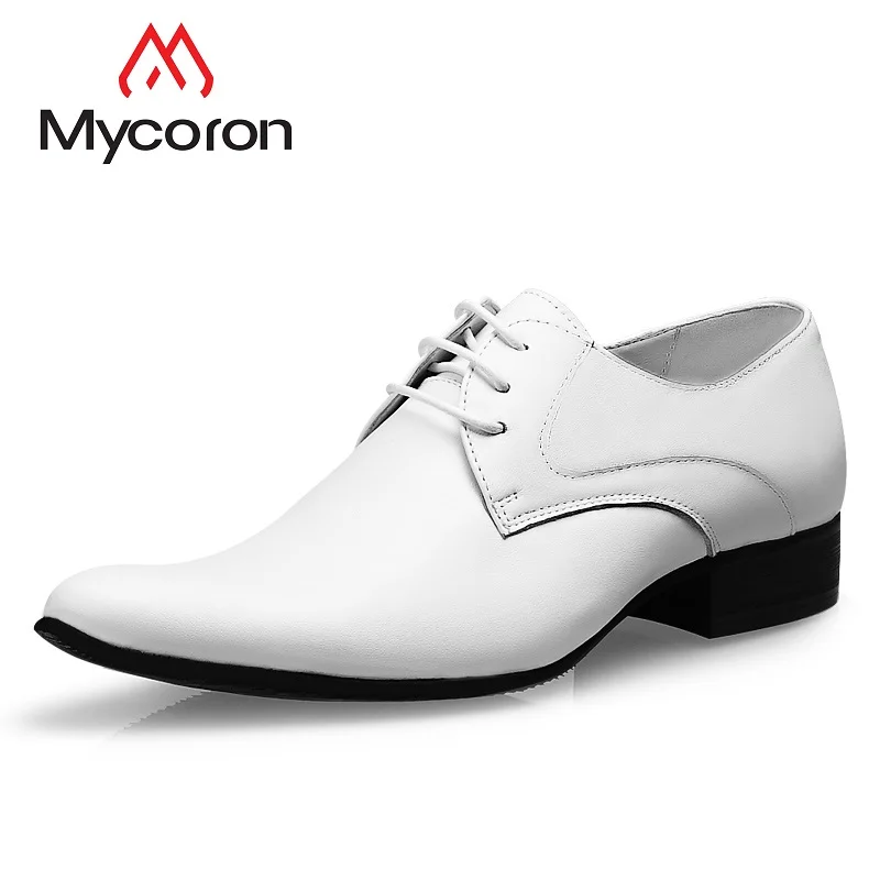 

Mycoron Men'S Formal Shoes 2018 Newest Genuine Leather Comfortable Shoes For Fashion Male Wedding Shoes Sapatos Masculino Social