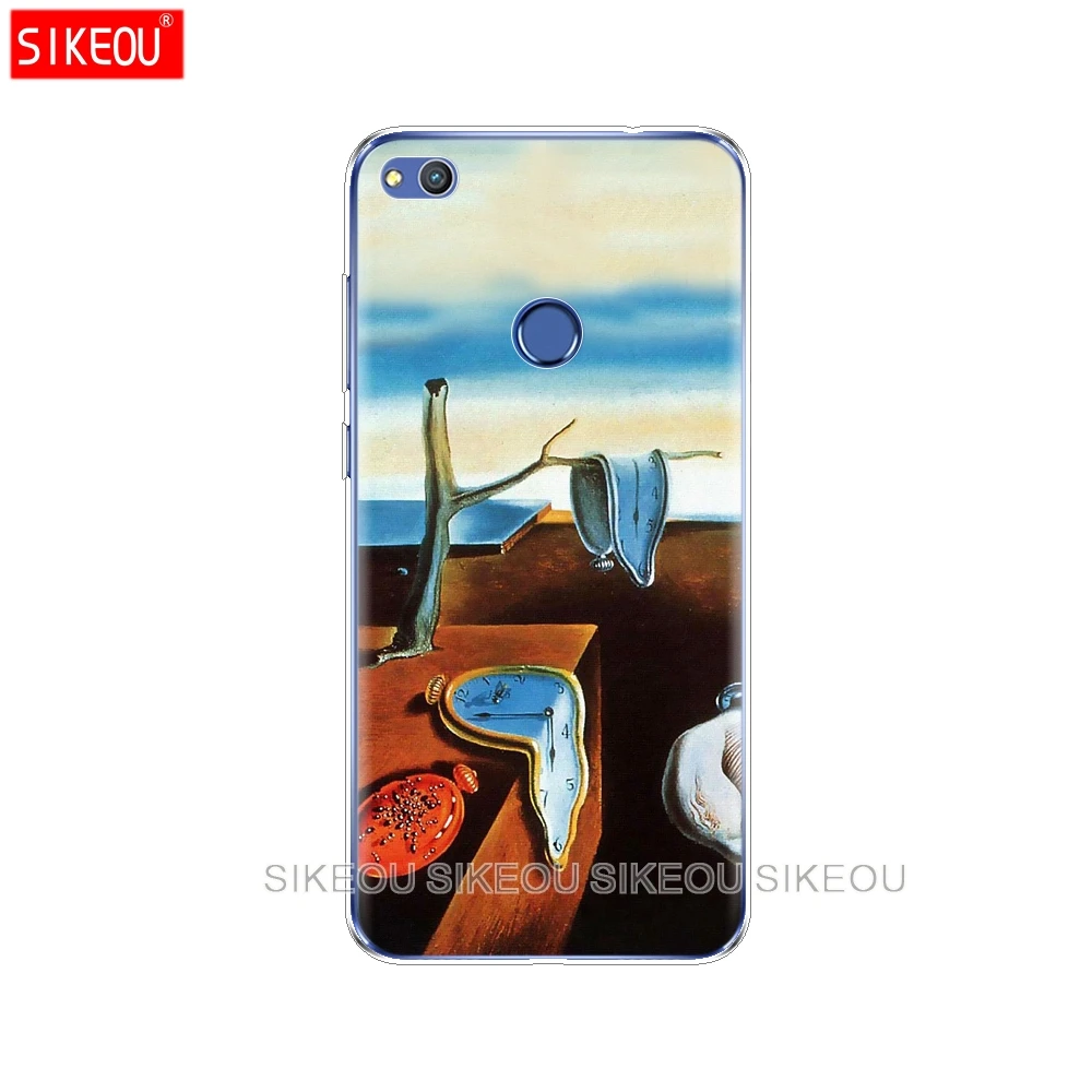 Силиконовый чехол для телефона Huawei P20 P7 P8 P9 P10 Lite Plus Pro 2017 p smart 2018 Salvador Dali|Бамперы| |