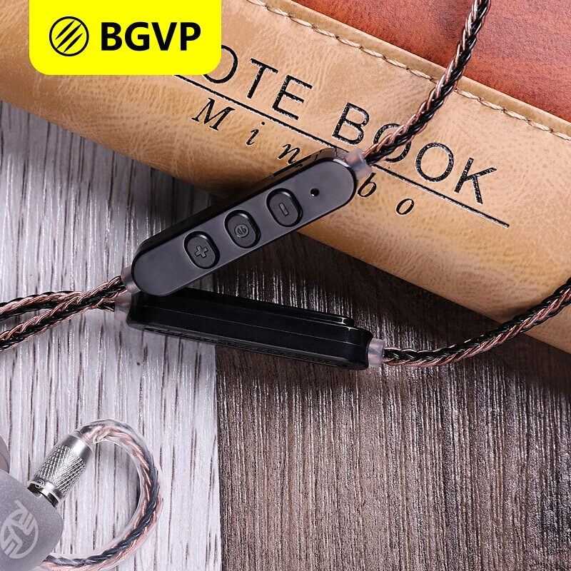 

BGVP M1 4.2 APTX MMCX Wireless Bluetooth Cable With Microphone Upgrade Module Detachable Cable For SE215 SE315 SE425 SE535 UE900