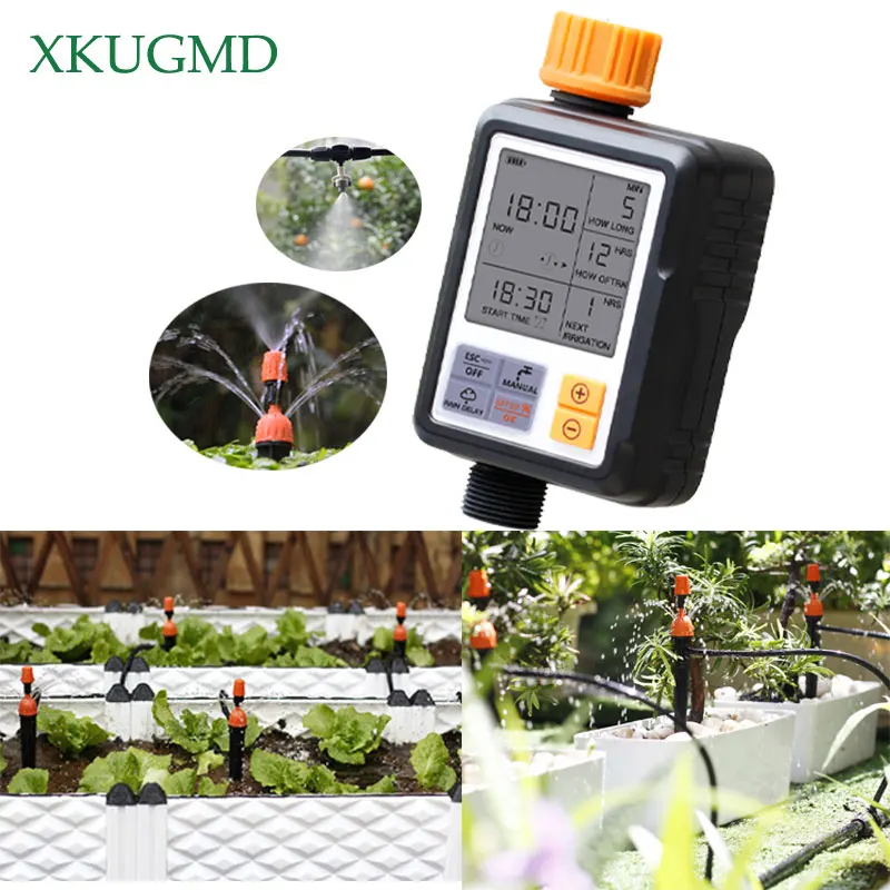 

New Hot Multifunctional Timed Watering Device Outdoor Garden Sprinkler Controller Intelligent Automatic Irrigation System