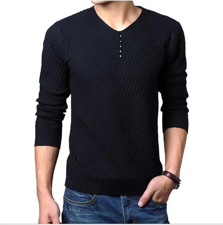 Брендовая одежда мужской свитер с оленем мужской s пуловер однотонные свитеры Повседневный пуловер laine тонкий свитер hombre для мужчин# B0