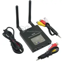 FR632 5 8G 40CH Dual way Digital LCD Scanning Diversity Wireless AV Receiver 3CH Output