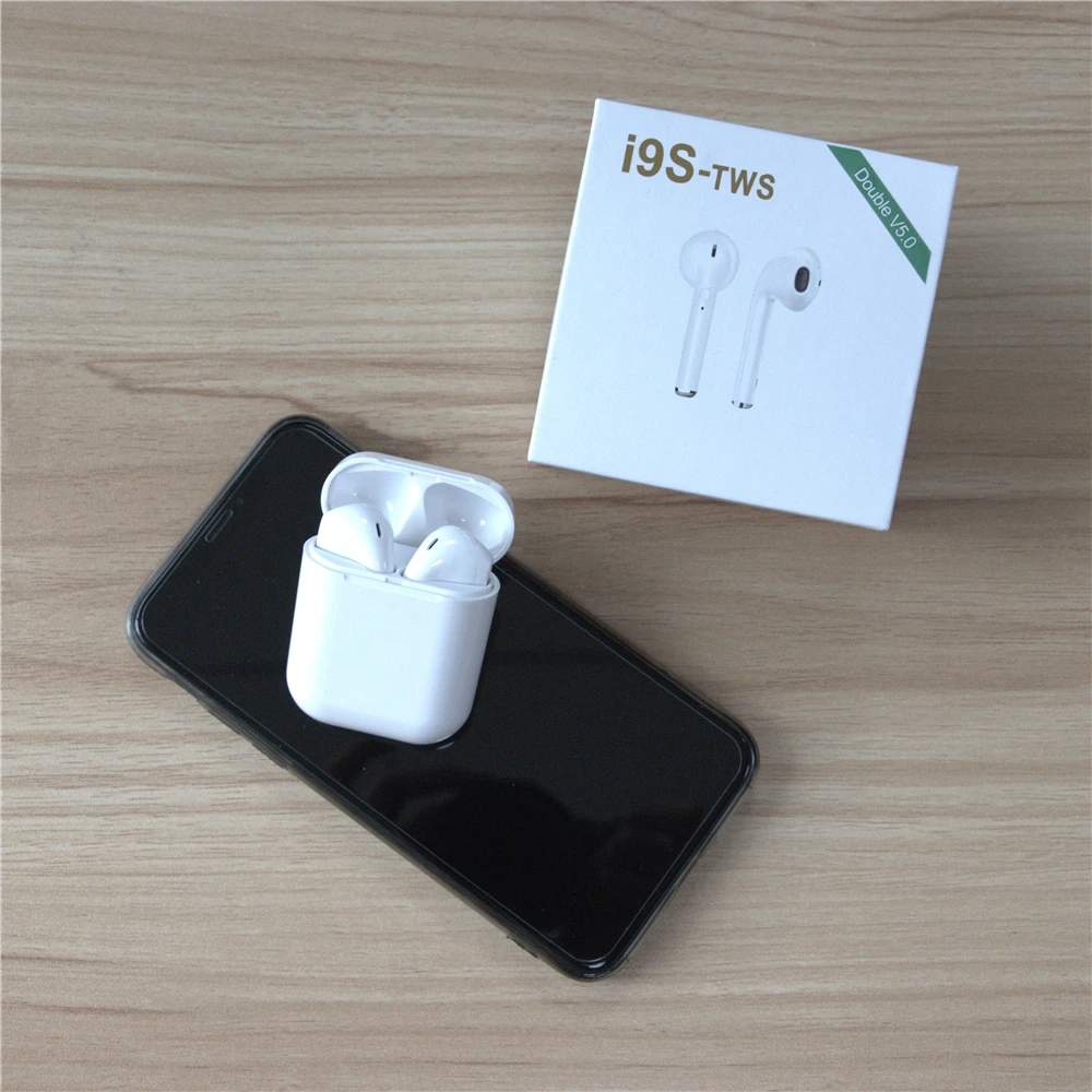 

MING i9Mini Twins Bluetooth Wireless Earphone With LCD Display Charger Dock Earbuds V5.0 Stereo Music Headset For iPhone&Android