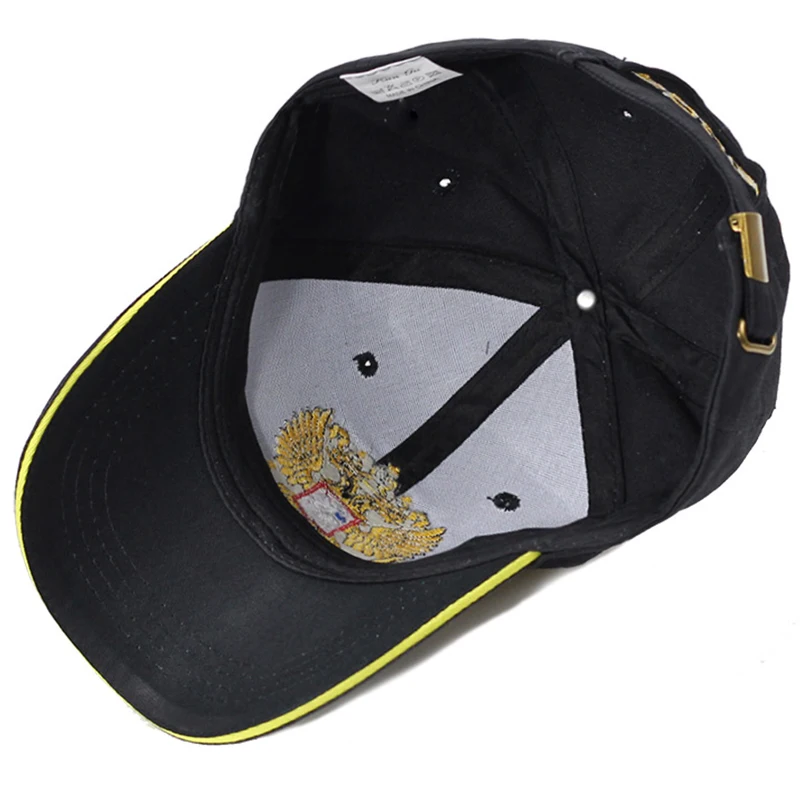 Хорошая вышивка унисекс хлопок Бейсболка герб России вышивка Snapback модные шапки для мужчин и женщин Патриот Кепка s