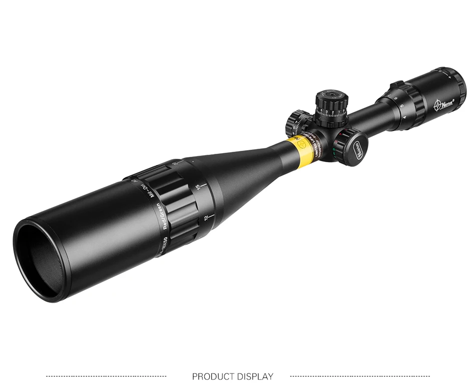 Rifle de ar ao ar Nsirius Precisão Óptica Vermelho & Verde Iluminado Mil Dot Rifle Scope Caça Escopo Livre 4-16x50 Aoe 9 escopo rifle de ar ao ar livre