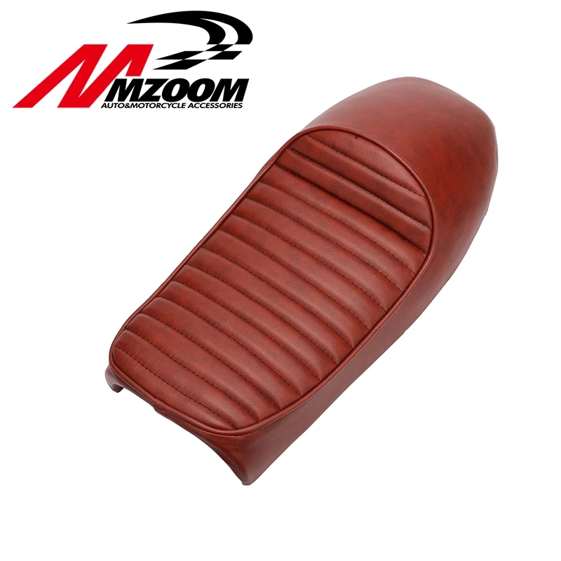 

New Brown Vintage Hump Seat Cafe Racer Saddle GN CB200 CB350 CB400SS CB500 CB750 SR400 SR500 XJ XS KZ Motorcycle Retro Seat