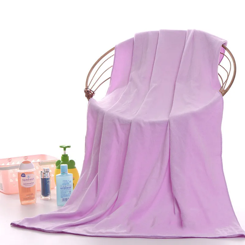 140x70cm/55''x27'' Microfiber Beach Towel Bath Towel Sports Gym Fast Drying Cloth Extra Large