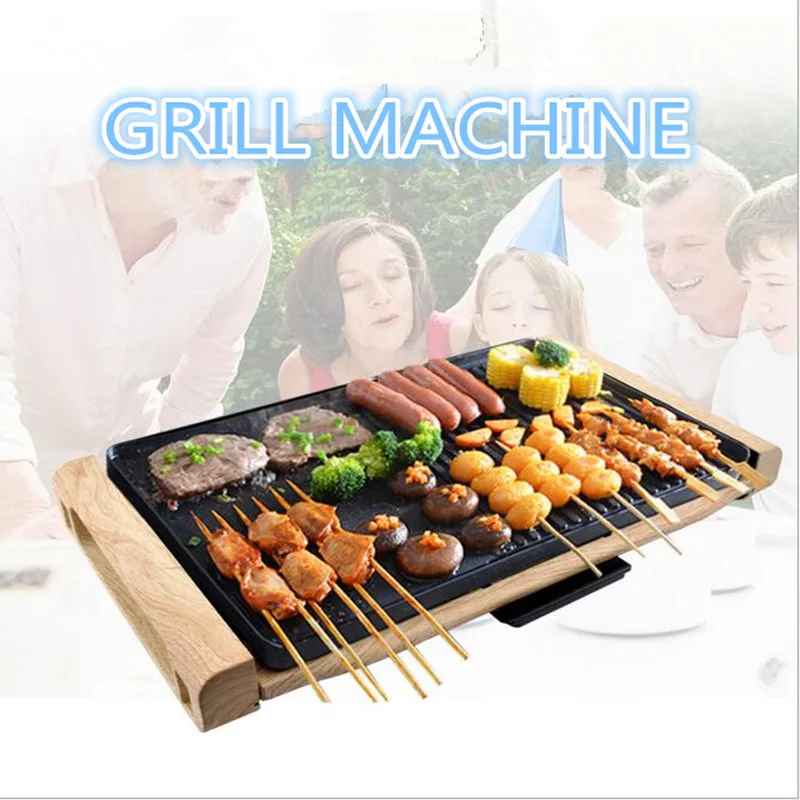 Buy 220V/2000W Multifunctional Electric Barbecue Grill