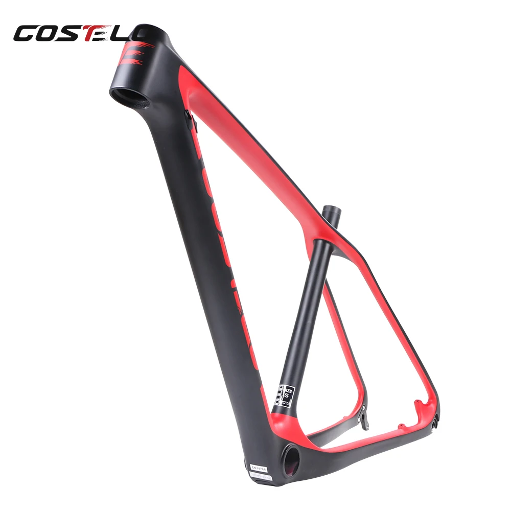 Top Costelo SOLO 2 carbon Mountain Bike Frame MTB Bicycle Carbon Frame UD Carbon Fiber Bicycle Frame with headset 27.5er 29er 5