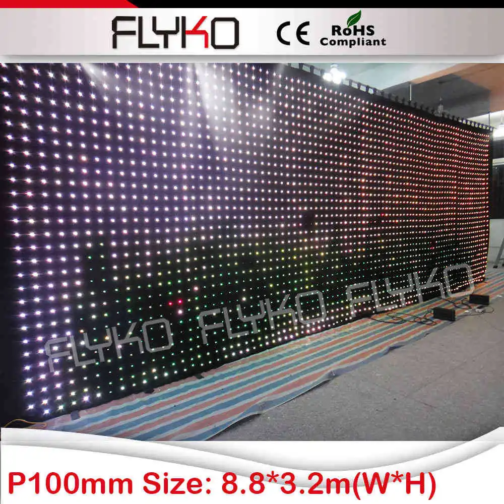 

IC chips SMD led curtains for stage backdrops