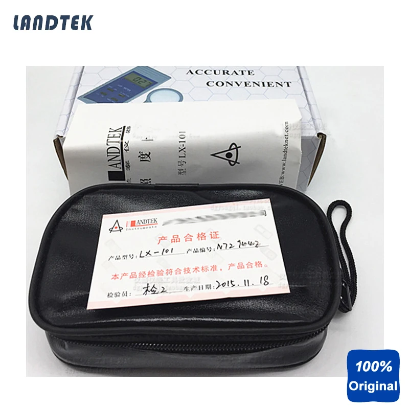 Цифровой Измеритель света цифровой тестер яркости ручной Люкс метр Landtek LX101|lux