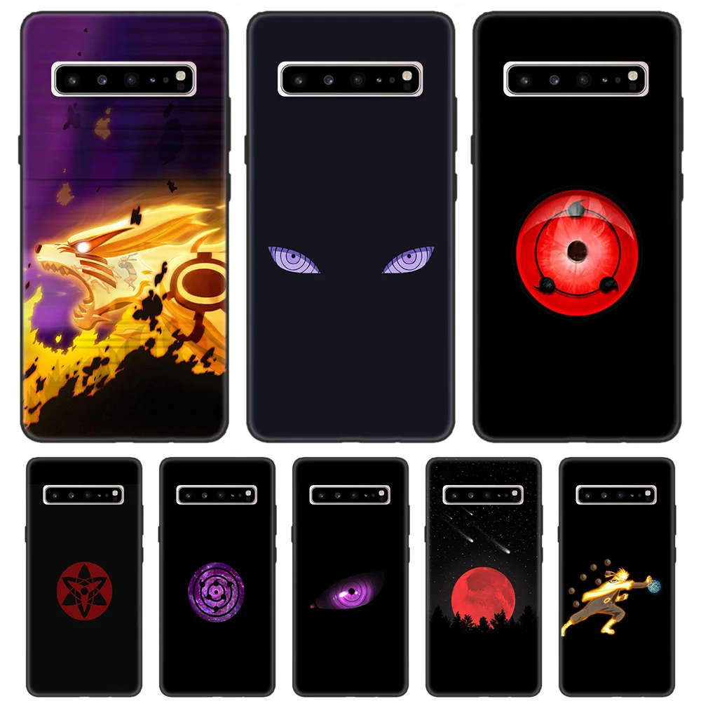 

Black Soft Silicone Cases Cover for Samsung Galaxy S7 S8 S9 S10 5G S10E J4 J6 J8 M20 Note 8 9 10+ Edge Plus 2018 Cas Naruto Pain