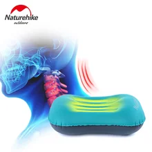 Brand NatureHike Portable Outdoor Inflatable Pillow Sleeping Travel blow aeros Pillow Inflatable Cushion Soft Neck Protective цена Brand NatureHike Portable Outdoor Inflatable Pillow Sleeping Travel blow aeros Pillow Inflatable Cushion Soft Neck Protective цены онлайн