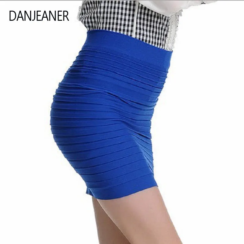 

2015 Women Spring And Summer Casual Candy Color Package Hip Wild Fold A Wskirt Step Skirts Women D036