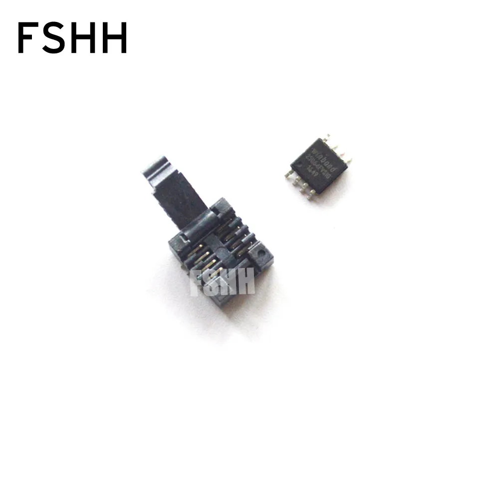 Soquete de Teste Case Preto 150mil Sop8 Soic8 Tomada para Teste ic Soquete Adaptador Entrada Smd Pino Traseiro Smt