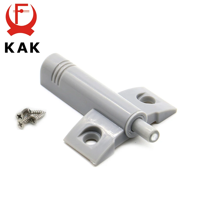 KAK 10Set/Lot Kitchen Cabinet Catches Door Stop Drawer Soft Quiet Closer Damper ers With Screws For Furniture Hardware