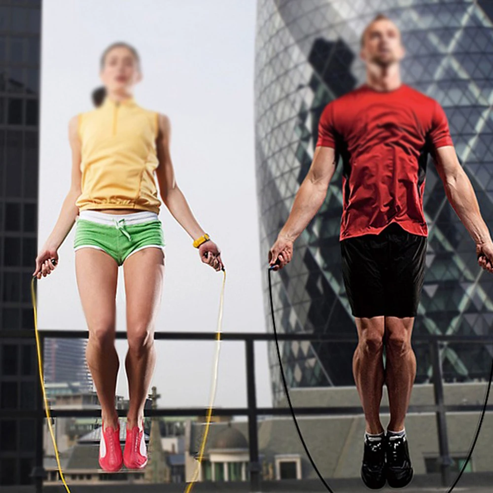 

Digital Outdoor and Indoor Corded Cordless & Cord Digital Count Calorie Counter Jump Rope Skipping Aerobic Fitness Equipments