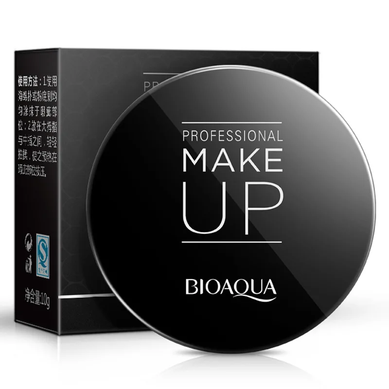 BIOAQUA, 3 цвета, профессиональный крем для макияжа, деликатный макияж, увлажняющий, контроль жирности, прессованная пудра, консилер, красота кожи лица