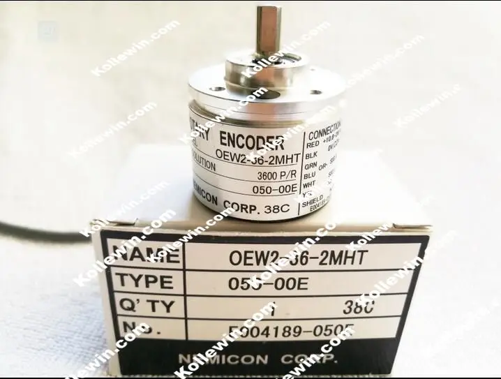 OEW2-06-2MHT photoelectric encoder / incremental rotary encoder / push-pull output encoder, new in box. OEW2-06-2MHT photoelectric encoder / incremental rotary encoder / push-pull output encoder, new in box.