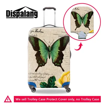

Animal Butterfly Print Elastic Stretch Luggage Protective Cover For 18 20 22 24 26 28 30 Inch Torlley Case Travel Suitcase Cover