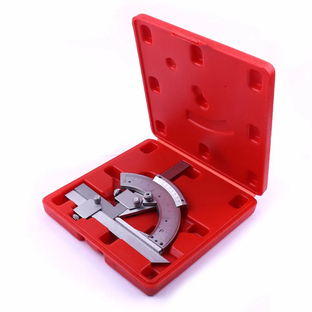 

Good Quality Universal Bevel Protractor 0-320 Degree Precision Angle Measuring Finder Ruler Tool for inner and outer parts