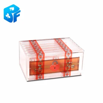 

Crystal magic trick box The transparent capsule magic tricks magic props