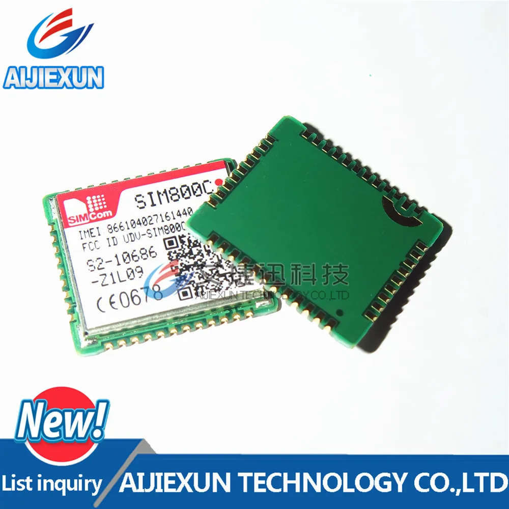 20Pcs SIM800C GPRS GSM/GPRS Module 3.4 to 4.4V 42-Pin SMD (Alt: SIM800C-TE) New and original | Обустройство дома