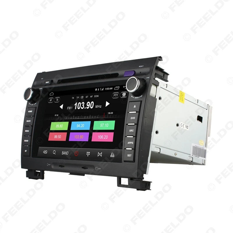 Excellent FEELDO 8" Android 6.0 (64bit) DDR3 2G/32G/4G LTE Octa Core Car DVD GPS Radio Head Unit For Great Wall Hover H3/H5(2010~2013) 2