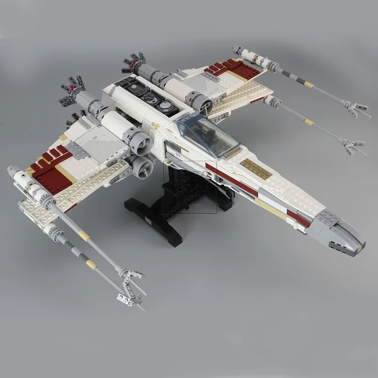 

Stars Plan War the X UCS wing Red Starfighter Set Model Building Blocks Bricks Children Star Fighter Starwars Toys for Children