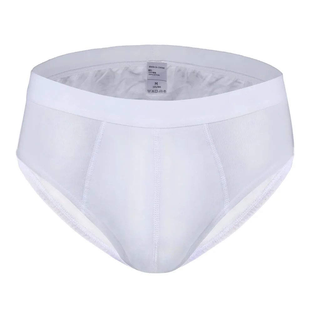 Трусы мужские х/б 4 шт./лот|panties hose|panties cottonunderwear sewing |