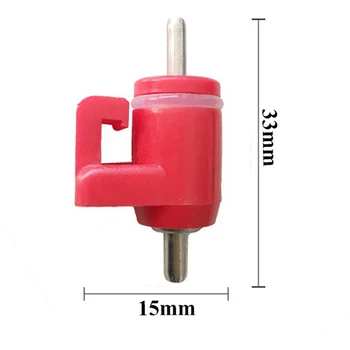 

65PCS nipple drinkers water birds breeding poultry drinkers for chicken cage associated automatic day old chick brooding tools