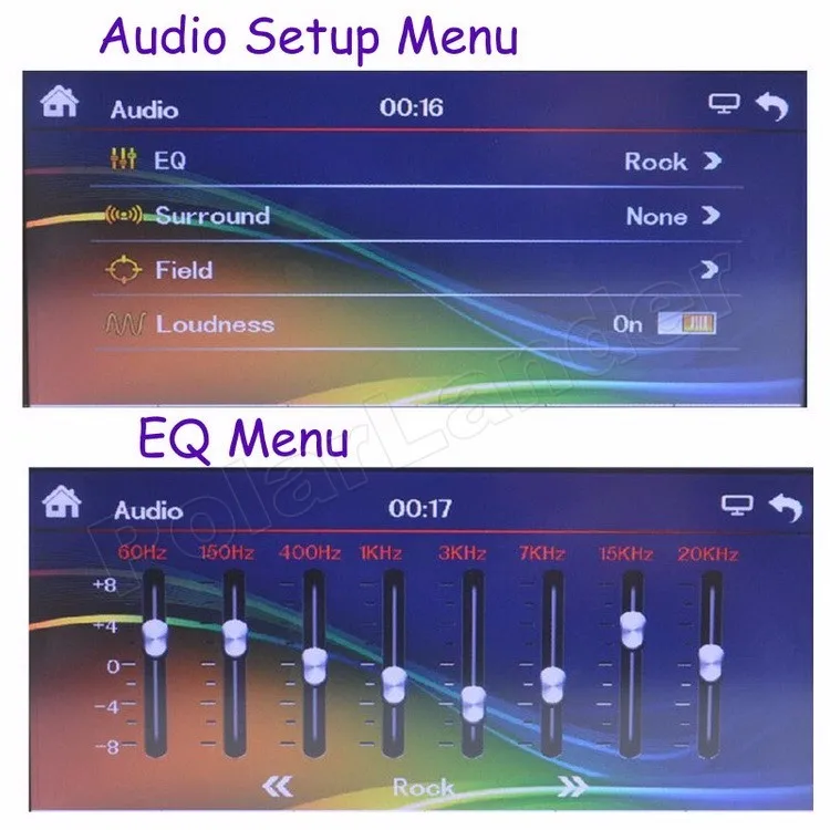 Perfect Support AM FM RDS 2 DIN Car DVD Player MP4 MP5 Touch Screen Bluetooth TF Auxin 6.95