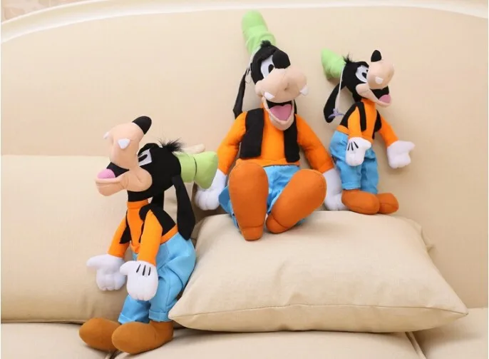 Śliczne 30cm Goofy pies pluszowe wypełnione zabawki zwierzątka dla dzieci prezent urodzinowy -