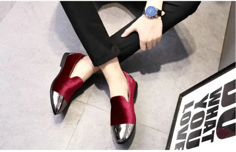 Men's Casual Shoes Loafers Black Slip-On Casual Shoes Loafers Men Shoes Blue Mens Shoes Casual Loafer Men Shoes Plus Size 47 48 (2)