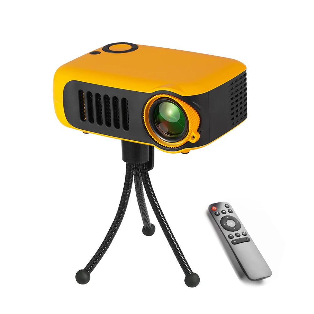 Портативный мини проектор 1080P ЖК дисплей 50000 часов работы лампы для домашнего