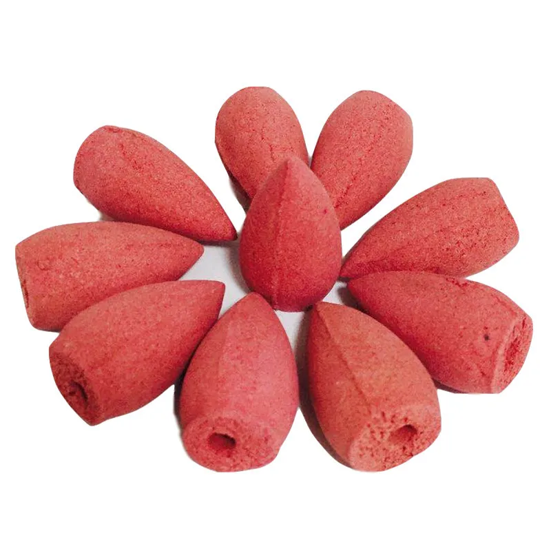 10Pcs Natural Floral Fragrance Backflow Incense Cones Jasmine Lily Rose Carnation Mint Lavender Mixed Incense Cones (8)