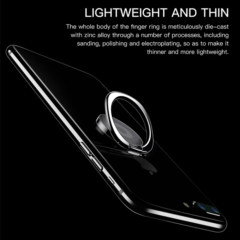 Baseus Mobile Phone Holder Stand For iPhone X 8 Samsung Finger Ring Holder Metal Ring Stand For Magnetic Car Phone Holder Stand Baseus Mobile Phone Holder Stand For iPhone X 8 Samsung Finger Ring Holder Metal Ring Stand For Magnetic Car Phone Holder Stand
