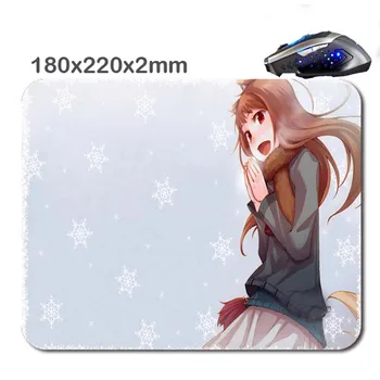 

Anime beautiful girl Rubber Soft Gaming rectangula Non-slip Durable Mouse Pad Mat 220*180*2mm As Stylish office accessory&gift