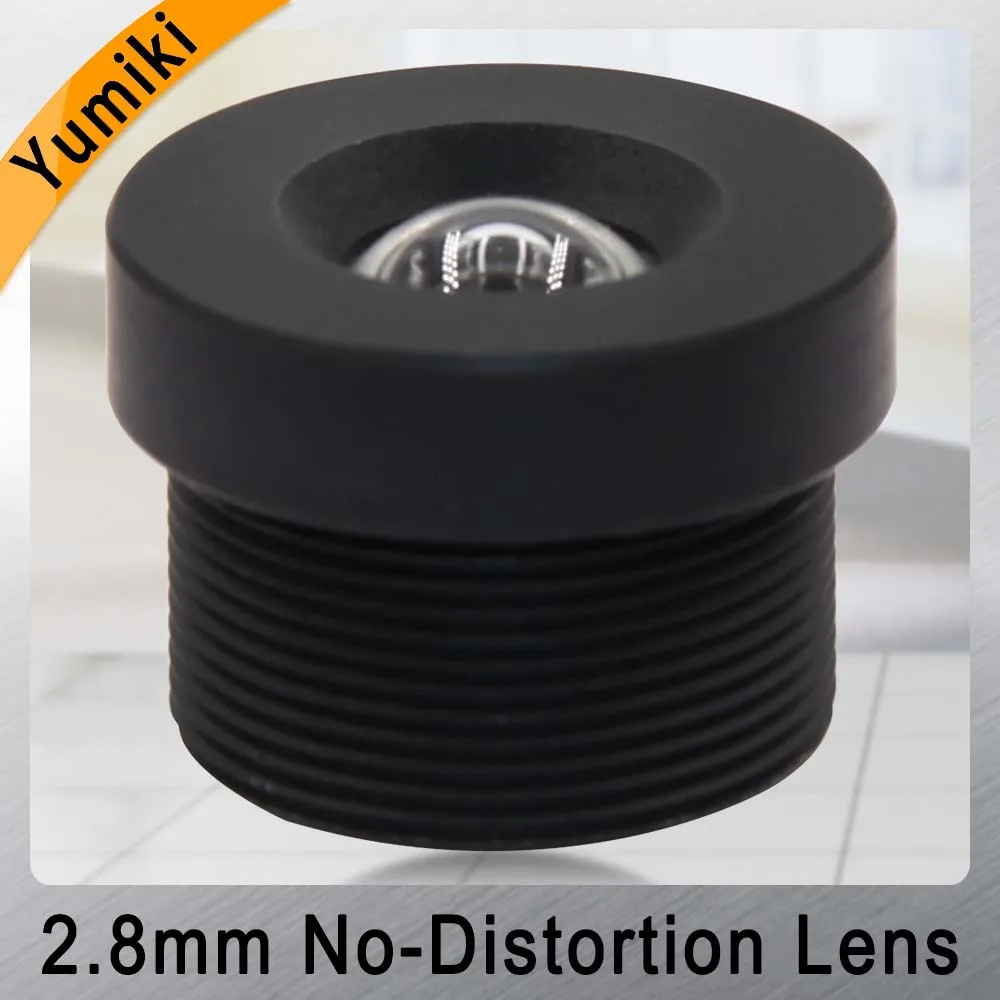 Yumiki 2MP 2 8 мм объектив 1/3 дюйма F1: 6 M12 * 0 5 IR 110 градусов HFOV без искажений для Gopro DJI Phantom