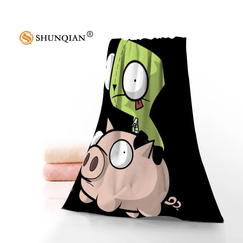 

Invader Zim Towels Microfiber Bath Towels Travel,Beach,Face Towel Custom Creative Towel Size 35X75cm And 70X140cm A8.8