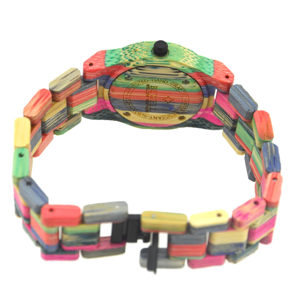 BEWELL WOODEN WATCH