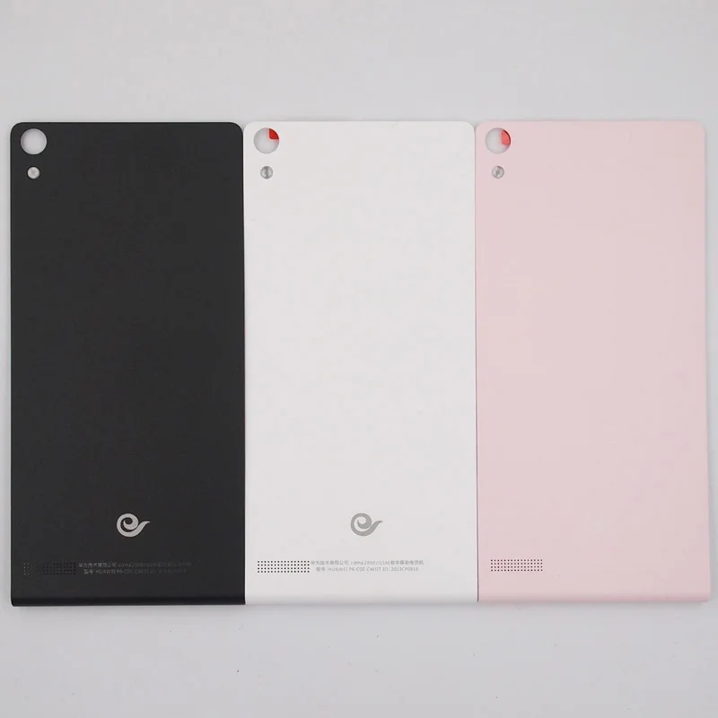 

BaanSam New Plastic Battery Door Back Cover Housing Case For Huawei Ascend P6s Replacement Parts