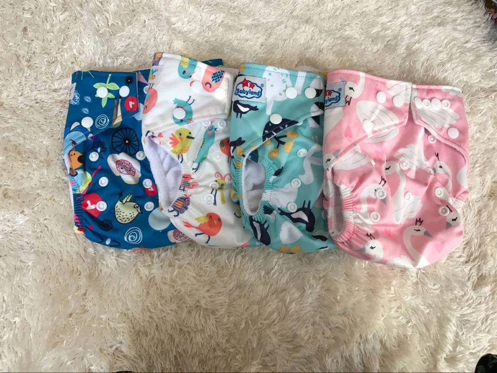 Onsale Free Shipping BABYLAND Baby Cloth Diapers My Choice Reusable Washable Diaper Covers Adjustable Nappy Fa